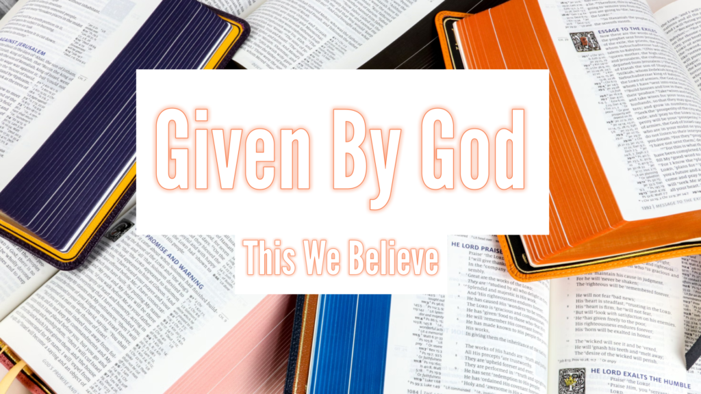 Given By God Title Given By God Title